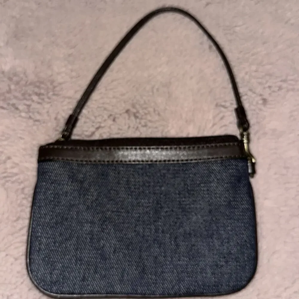 Cute Little Denim Wristlet